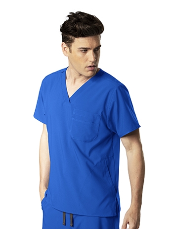 WonderWink - Unisex Royal WW INDY 4.0 V-Neck Scrub Top. 1615